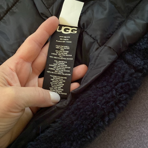 UGG ASHBURY UGGFLUFF PEACOAT Oversized - Picture 7 of 11